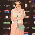 تیپ خانم بازیگر پر حاشیه در مسابقات گلف + عکس