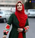 مانتوی متفاوت و زیبای خانم بازیگر + عکس