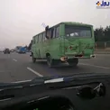 نصب بخاری بر روی مینی بوس+عکس