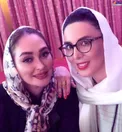 ژست صمیمانه الهام‌حمیدی و لیلا بلوکات+عکس