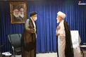 دیدار سید ابراهیم رییسی با آیت الله نوری همدانی/عکس