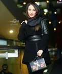 تیپ مشکی و جدید الناز حبیبی+عکس