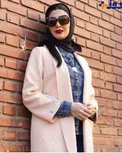 تیپ و ژست جالب خانم بازیگر در یک عکس دیده نشده