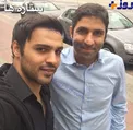 سلفى سامان صفارى بازيگر فيلم سينمايى 