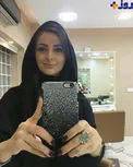 سلفی جالب خانم بازیگر