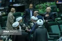 خوش و بش قالیباف و میرسلیم در مجلس+عکس