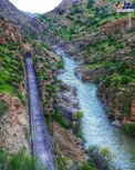 عکس/ نمایی زیبا از خط آهن لرستان