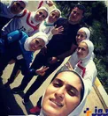 علی دايی در کنار ملی پوشان فوتسال بانوان + عکس