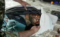 اولین تصویر از خبرنگار شهیدمحسن خزایی بعد از شهادت