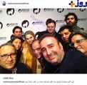 سلفی مهران احمدی و عوامل نفس+عکس