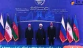 عکس یادگاری روسای جمهور ایران ،روسیه و آذربایجان