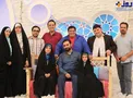 عکس/ وحید یامین‌پور با د‌خترانش در شبکه نهال