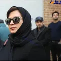 حضور خانم بازیگر و هم بازی قدیمی حسن جوهرچی در مراسم تشییع او + عکس