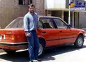 خودرو لوكس علي پروين در دوران جواني/عكس