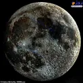 واضح‌ترین عکس گرفته شده از ماه+عکس