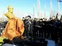 رونمایی از تندیس استاد موذن زاده اردبیلی