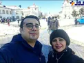 برف بازی خواهر و برادر بازیگر + عکس