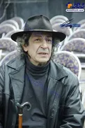 پسر جمشید مشایخی در مراسم تشییع پدرش+عکس