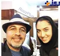 سلفي رضا عطاران با كيميا عليزاده