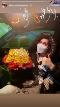 تیپ جدید و لاکچری الناز شاکردوست در ماشین/عکس