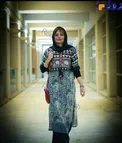 مانتوی متفاوت و زیبای خانم بازیگر که همسر کارگردان مشهور است