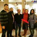 تیپ متفاوت سیامک انصاری و همسرش+عکس