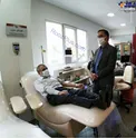 اهدای خون توسط سخنگوی شورای نگهبان در روزهای کرونایی/عکس