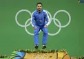 پرش جالب كيانوش رستمي روي سكوي قهرماني+عکس