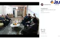 عکس/ عیادت سیدحسن خمینی از آیت الله میرمحمدی