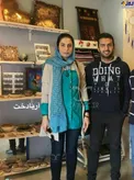 محمدحسین‌ میثاقی و همسرش+عکس