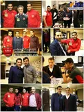 جشن تولد افشین پیروانی در اردوی پرسپولیس ‌پیش از دربی
