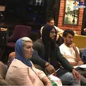 پیمان رجبی و همسرش در کنار حسین ماهینی+عکس