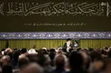 عکس/ حدیث نصب شده در دیدار امروز رهبر انقلاب