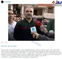 عكس/ تمجيد و تشكر باران كوثری از جواد خيابانی