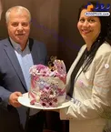 جشن لاکچری سالگرد ازدواج علی پروین و همسرش +عکس