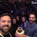 وقتی خانم بازیگر برای آقای بازیگر جشن تولد می گیرد+عکس