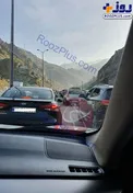 عکس/ ترافیک سنگین در جاده چالوس