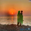 تیپ زیبا بروفه با پسرش در کنار دریا+عکس