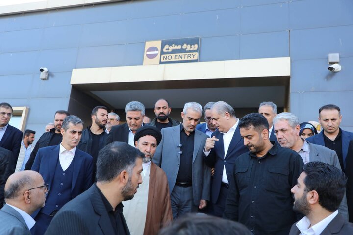 وزیر اقتصاد از پایانه مرزی سرو بازدید کرد