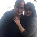 سلفی عاشقانه بازیگر مرد ایرانی و همسرش + عکس