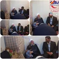 حضور روحانی در کانکس یکی از زلزله زدگان کرمانشاه+عکس