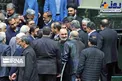 حضور فرمانده کل سپاه در مجلس+عکس