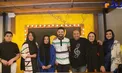 تیپ بازیگران در مهمانی خصوصی در رستوران مجید مظفری