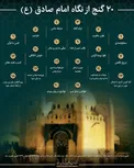 اینفوگرافیک / ۲۰ گنج از نگاه امام صادق (ع)