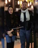 عکس صمیمانه بهرام رادان با ترلان پروانه
