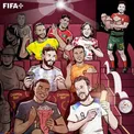 طرح جالب FIFA به بهانه شروع یک‌چهارم جام جهانی/ عکس