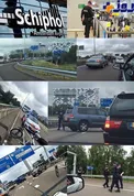 بازرسی نیروهای امنیتی هلند درفرودگاه «شیفول»+عکس