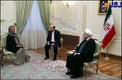 دیدار روحانی با فدریکا موگرینی