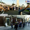 مسابقه دوی زنان عربستانی در جده+عکس