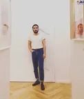 عکس جدی نوید محمدزاده بازهم با ظاهری خاص!